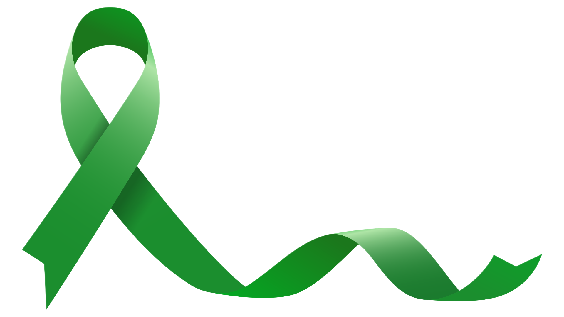 Mental Health Awarness Month Green Ribbon